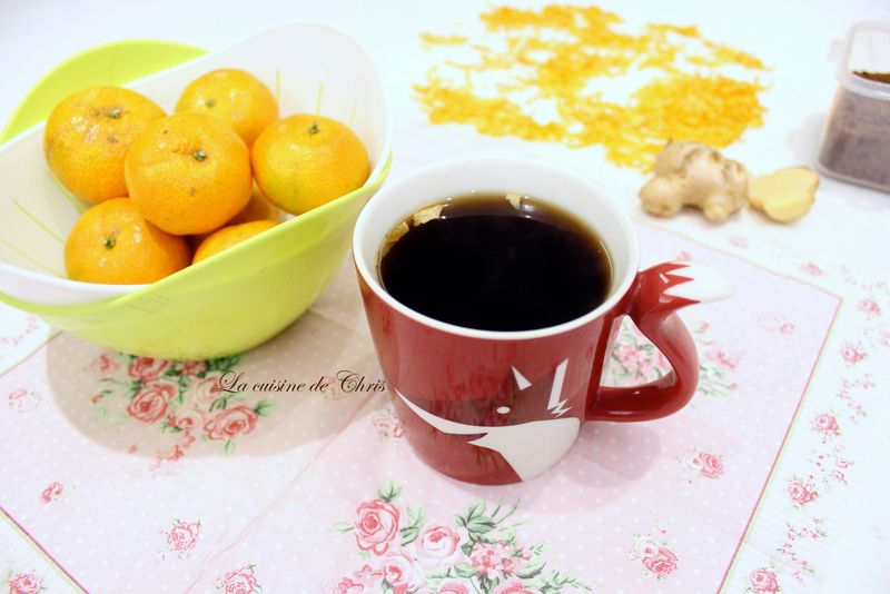 蜜柑黑糖飲
