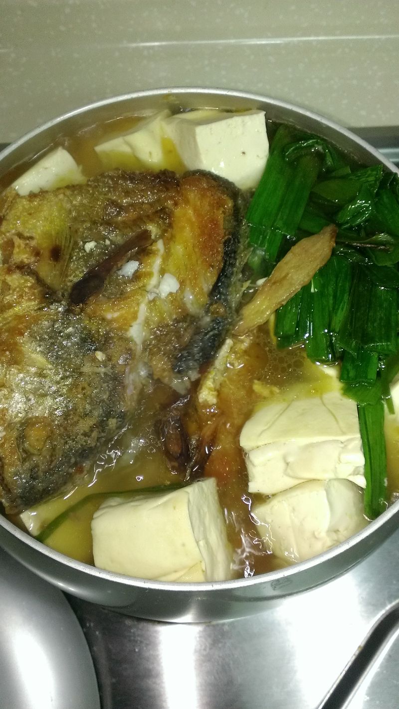 黃魚燉豆腐