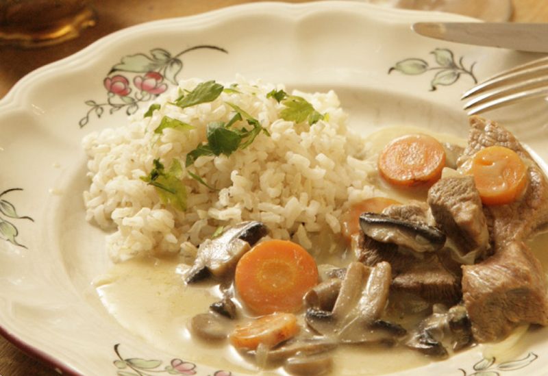 奶油燉小牛肉