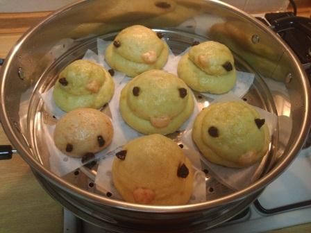黃色小鴨饅頭