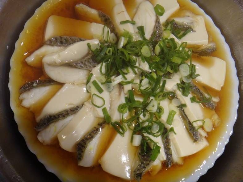 清蒸鯛魚豆腐(台灣養殖漁業發展基金會)