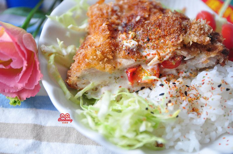 風味香料起司豬排