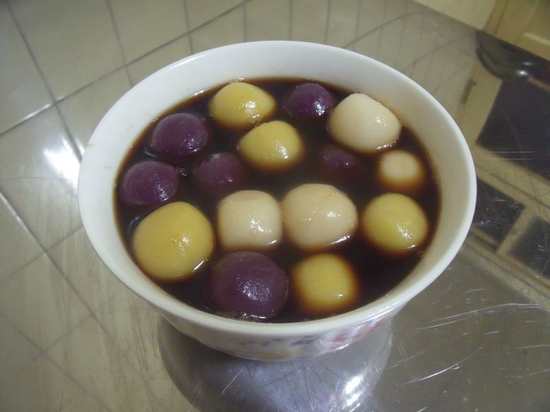 黑糖薑汁湯圓