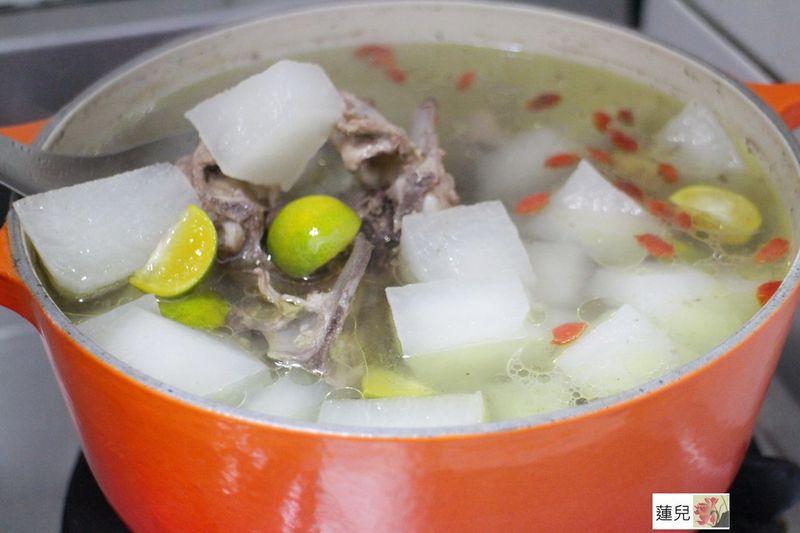 蘿蔔雞湯