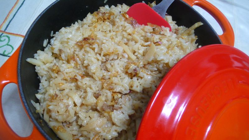 lanni 竹筍飯