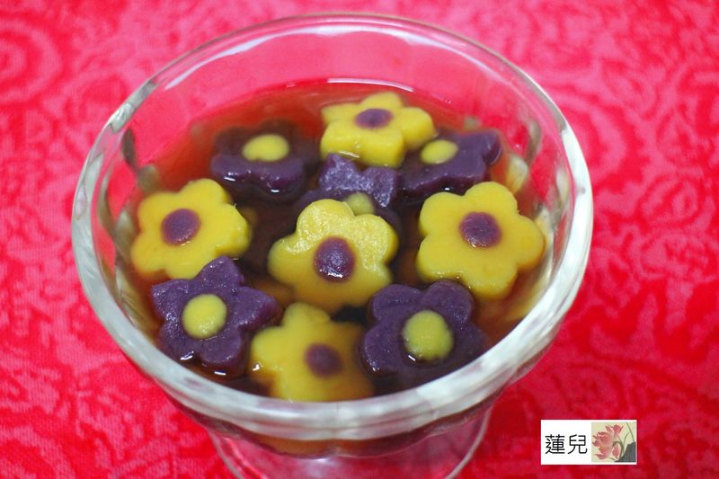 小花湯圓