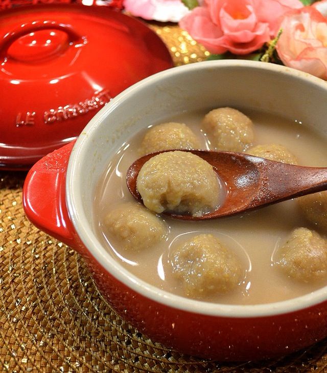 栗蓉丸子