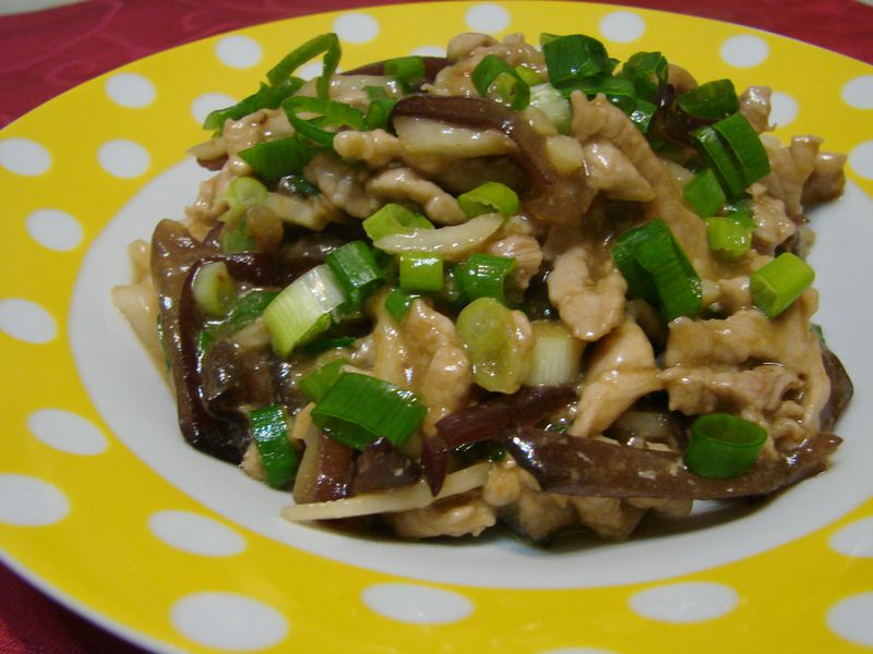~魚香肉絲~