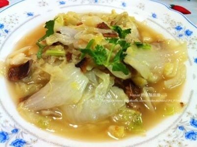 【扁魚燜大白菜】