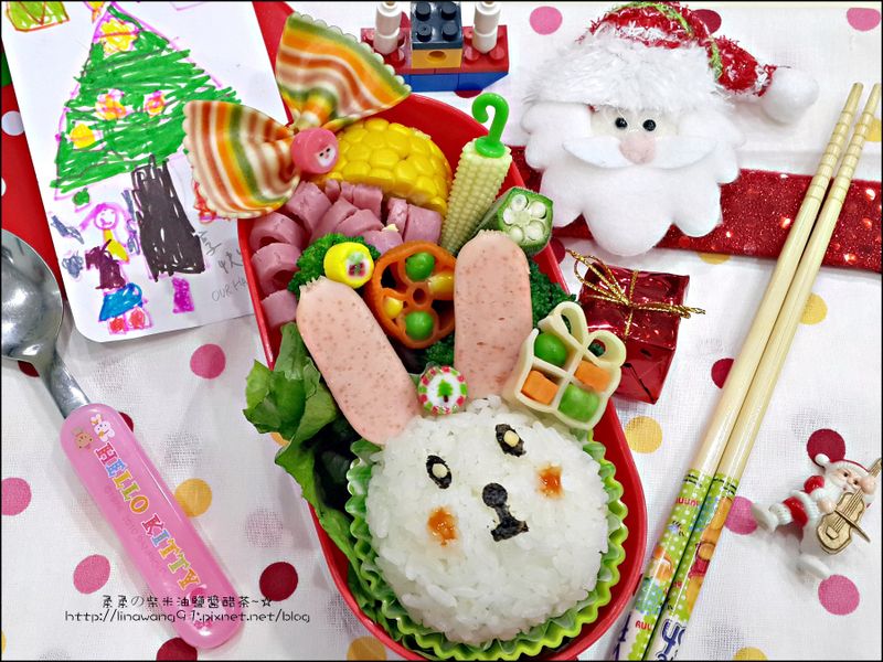 小白兔過聖誕節!!