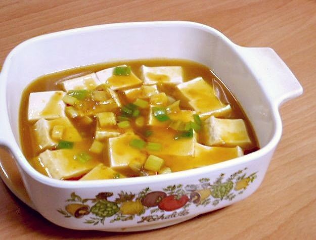 咖哩蔥豆腐