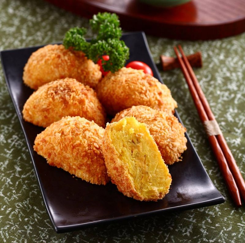 地瓜可樂餅