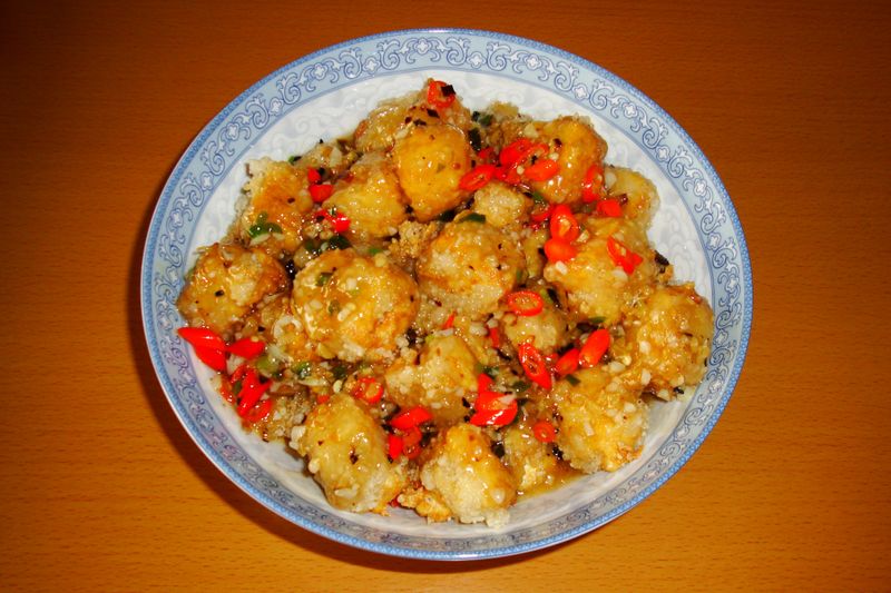 <川菜>魚香豆腐