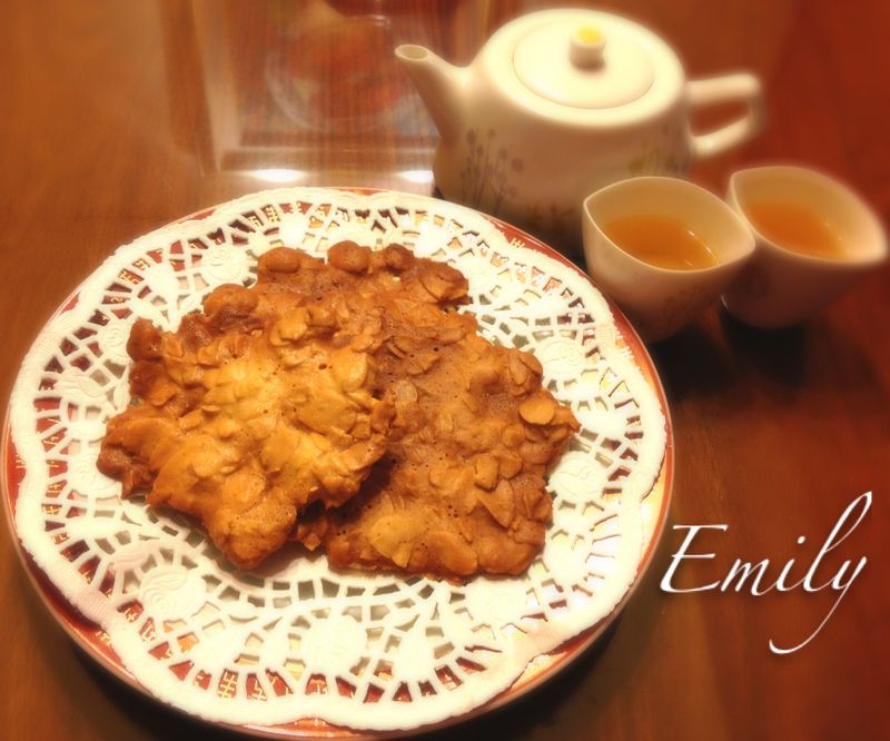 香酥脆的杏仁瓦片