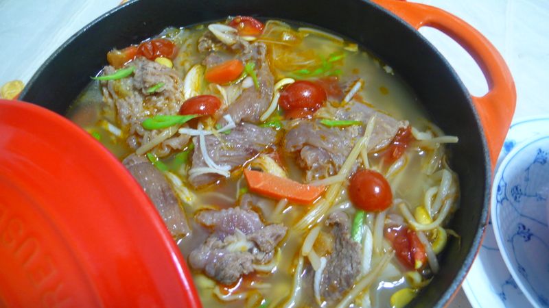 lanni 牛筋蔬菜湯