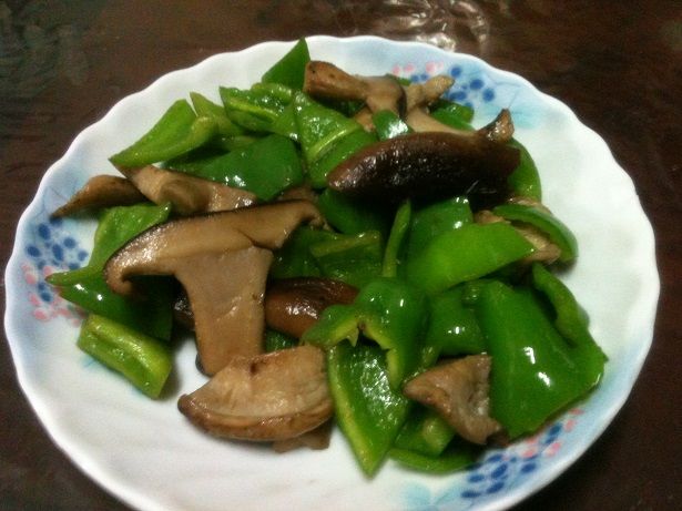 奶油炒青椒