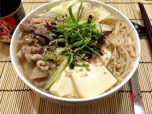壽喜麵線【穀盛壽喜燒】