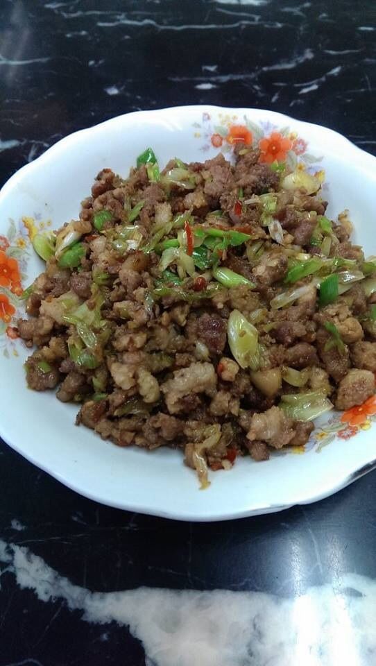 蒜香肉末