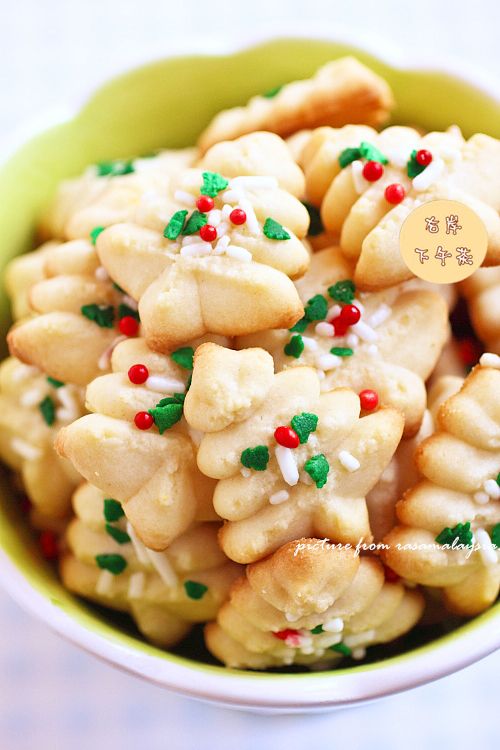 『Spritz Cookies』聖誕節慶祝小餅乾★