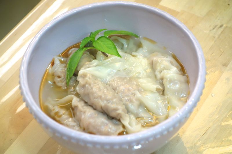 自製 小餛飩 溫州大餛飩包法示範影音