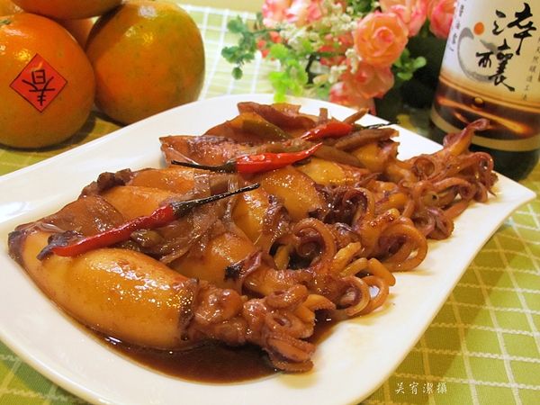 薑燒小卷。淬釀年菜料理