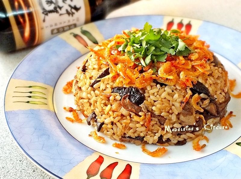 慶團圓~櫻花蝦香菇油飯 【淬釀年菜料理】