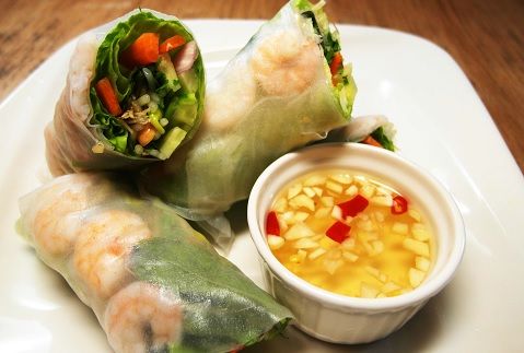 西貢米紙蝦捲沙拉 (Vietnamese Salad Roll)