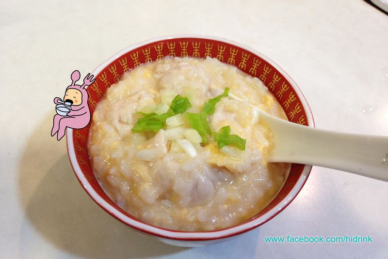 滑蛋雞片粥