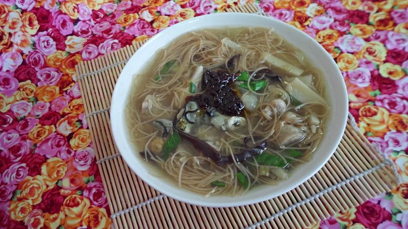 蚵仔肉羹麵線《日正健康廚房》