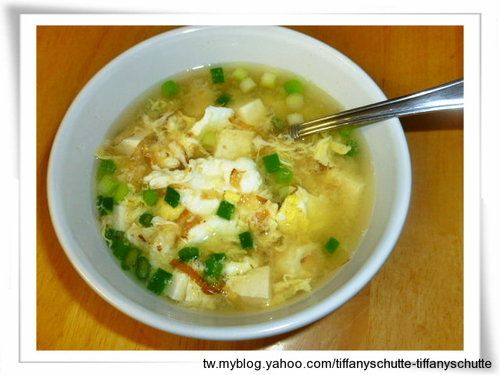 味增蛋花湯