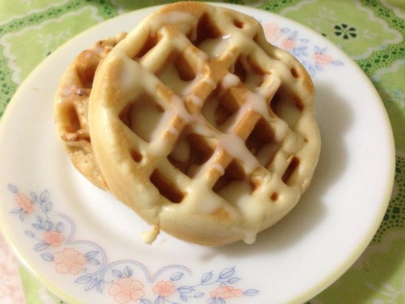 豆漿鬆餅easy版 [草莓就愛鷹牌煉奶]