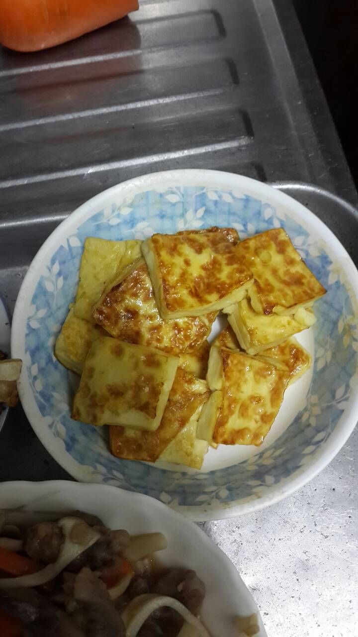 乾煎雞蛋豆腐｜妮可小姐食驗室