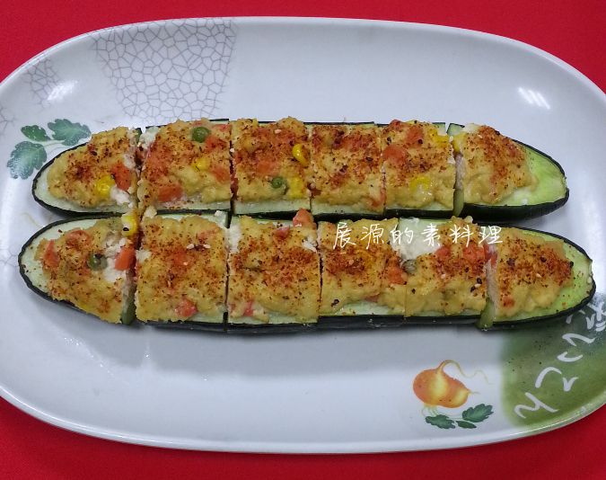 [展源的素料理]烤味噌黃瓜盅