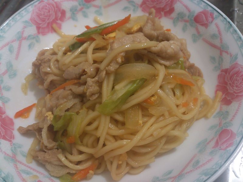 日式醬汁炒麵