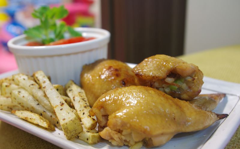 香烤翅包飯