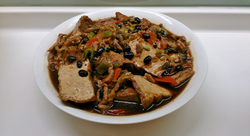 豆豉豆腐(阿基師食譜自己亂改版)