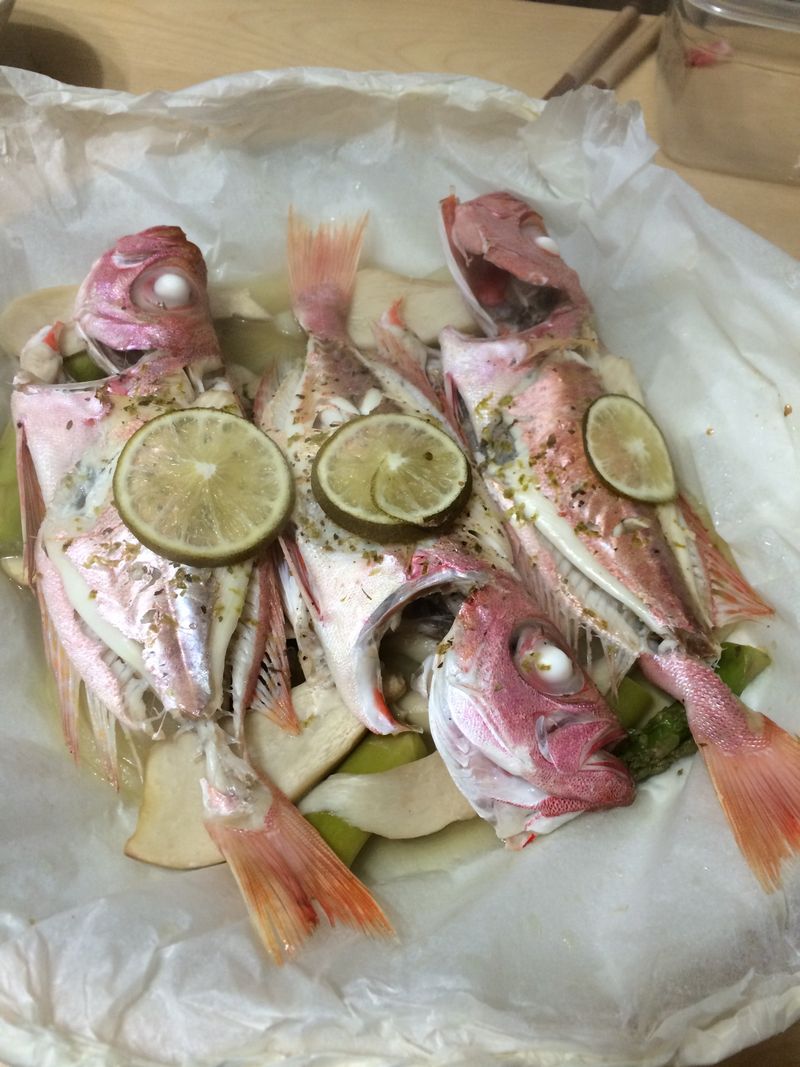 免技術宴客菜:紙包魚