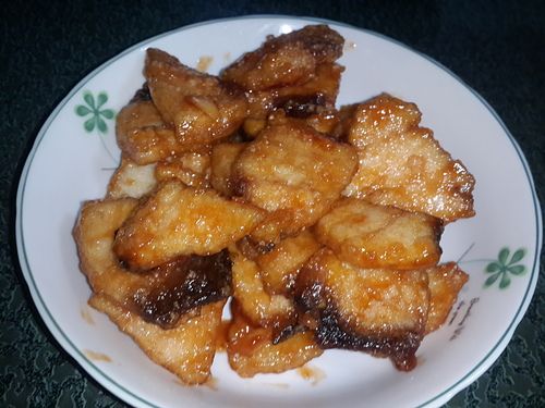 蜜汁旗魚