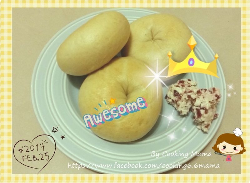 蔓越莓抹醬 ♥ 貝果