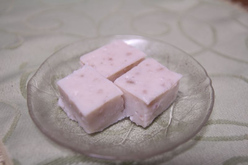 芋香鮮奶糕