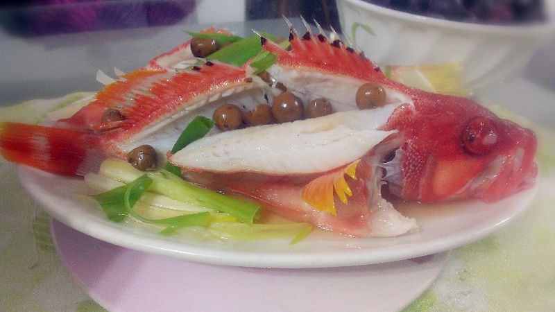 樹子清蒸深海魚