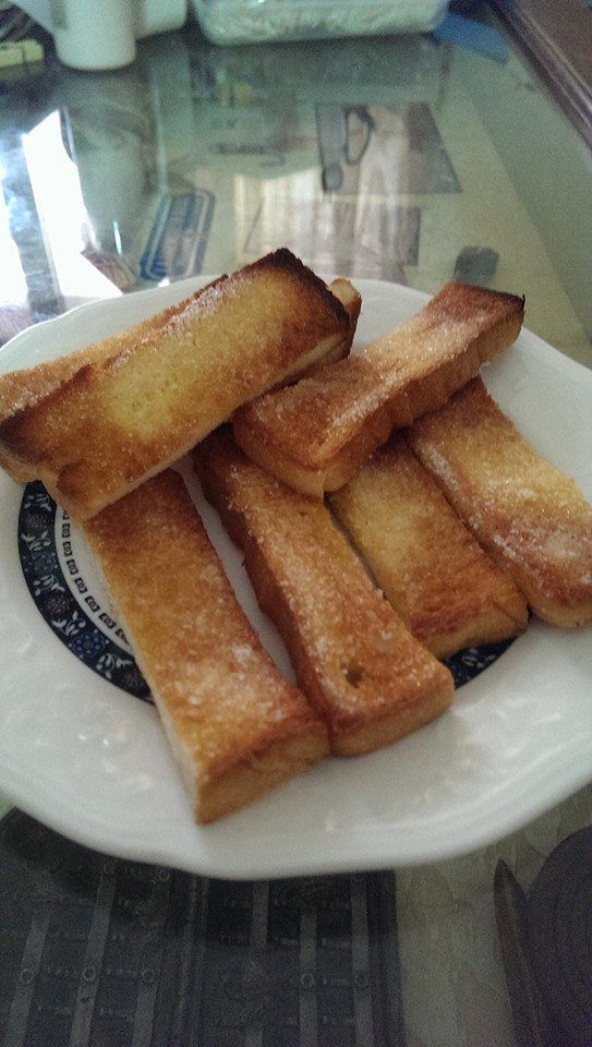 砂糖烤土司♥