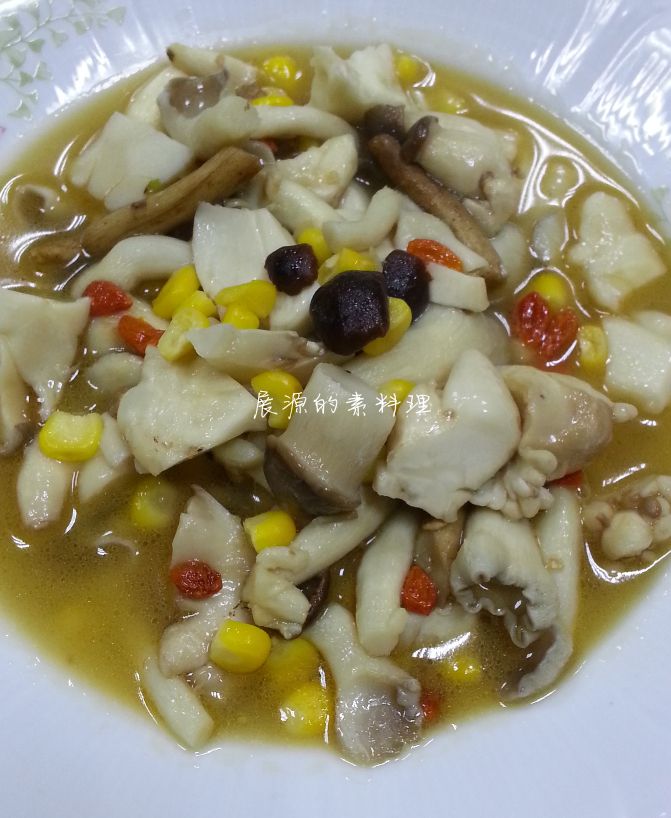 麻油三鮮菇