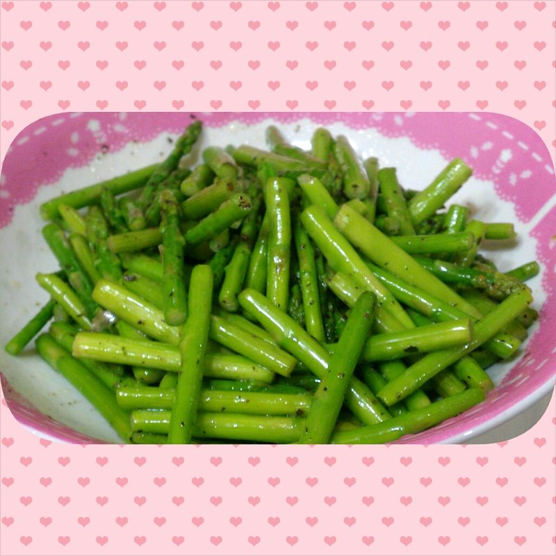 奶油蒜香蘆筍