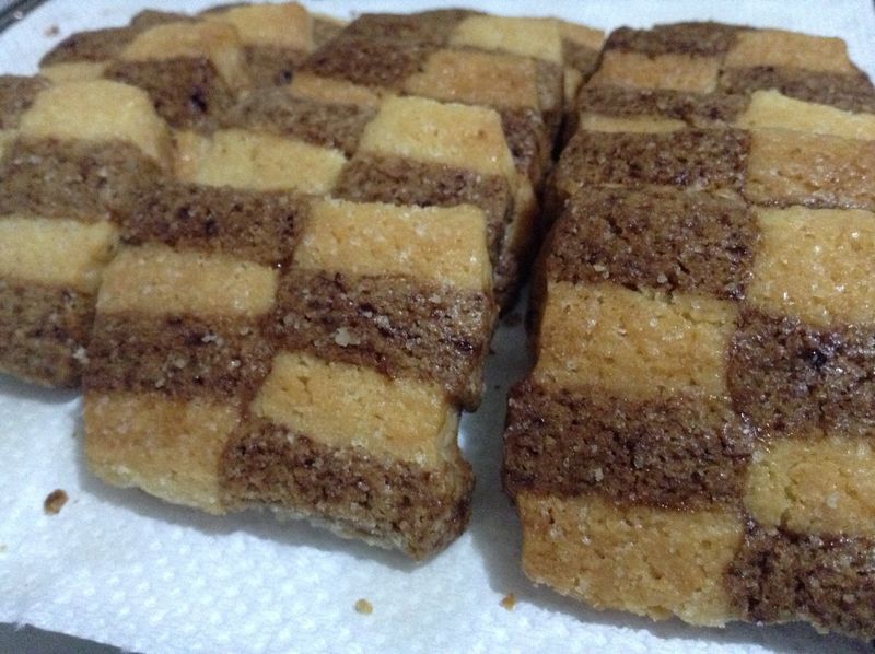 親子共製~方格子雙色餅乾-烘焙展食譜募集