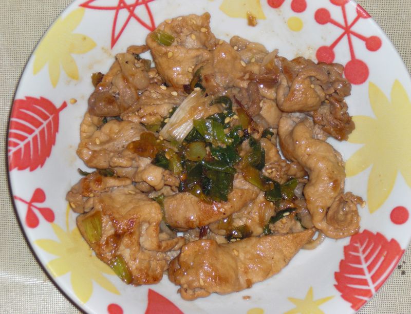 韓式鐵板炒肉