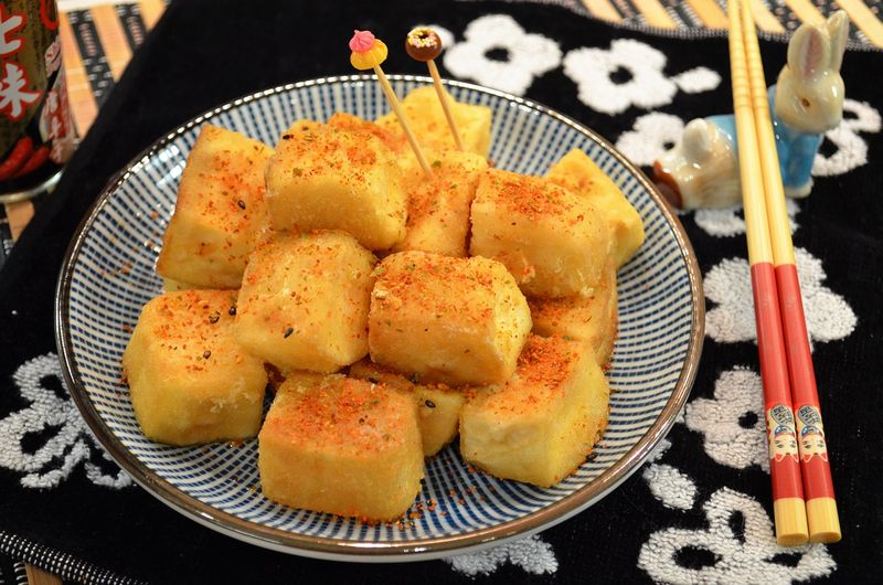 七味香脆豆腐磚