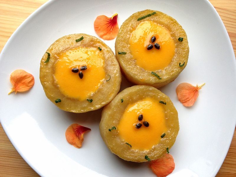 檸檬百香蜜蘋果(烘焙展食譜募集)