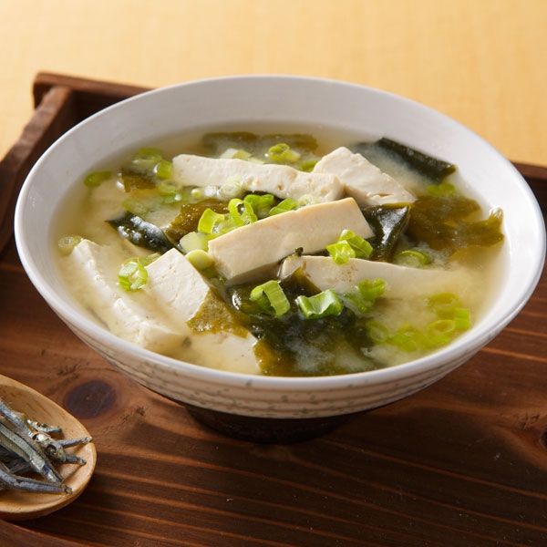 高鈣料理》小魚乾豆腐味噌湯