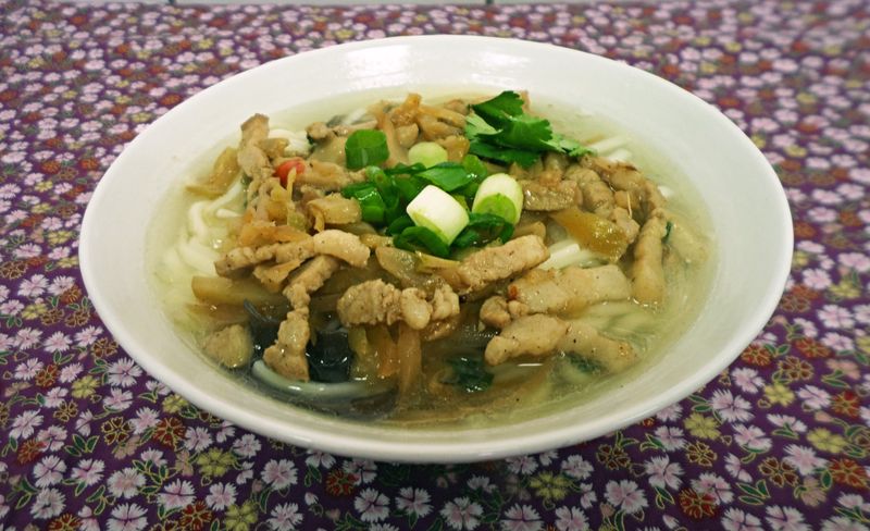 榨菜肉絲麵